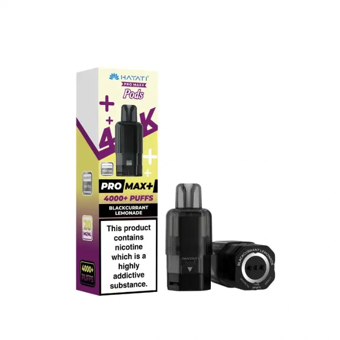 Blackcurrant Lemonade Hayati Pro Max Plus 4K Prefilled Pod